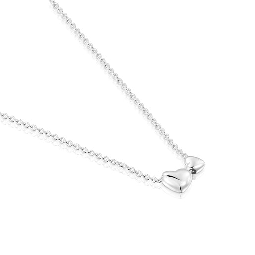 Tous Collar corto de plata motivos corazón Garden Of Love Gran oferta