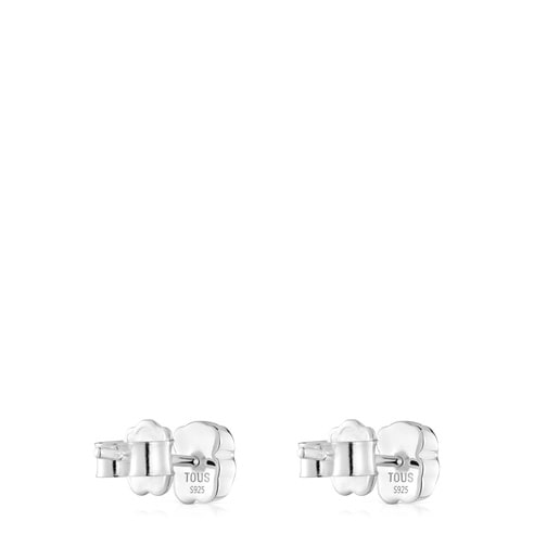 Tous Pendientes oso de plata y nácar 6 mm Icon Color Envío internacional gratuito