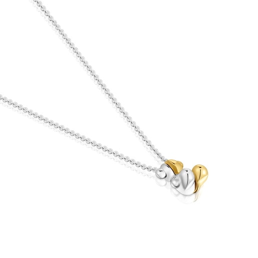 Tous Collar corto doble oso pequeño bicolor My Other Half Precios de Black Friday