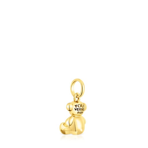 Tous Colgante oso pequeño con baño de oro 18 kt sobre plata Bold Bear Oferta exclusiva