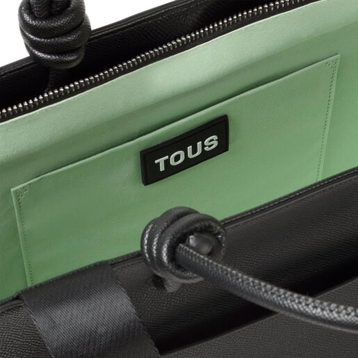 Tous Shopper grande Amaya negro TOUS La Rue New Rebajas online