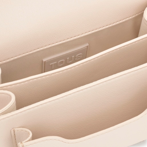 Tous Bandolera pequeña beige Audree Eyelets Envío gratis