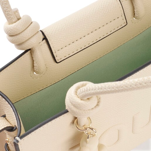 Tous Mini bolso horizontal beige TOUS La Rue New ÚLTIMAS EDICIONES