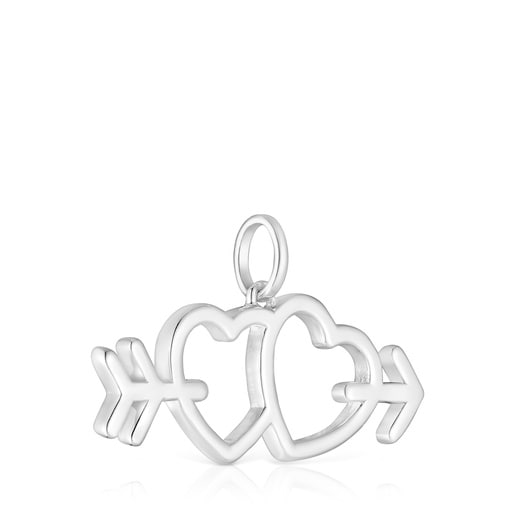 Tous Colgante de plata motivos flecha/corazón Medallions Promoción por tiempo limitado