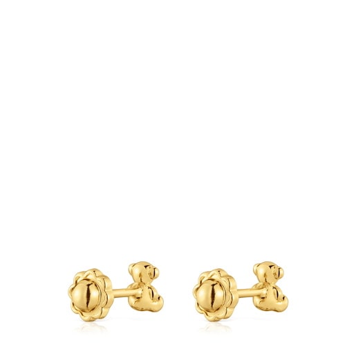 Tous Pendientes de oro Bold Bear Ahorra y exporta
