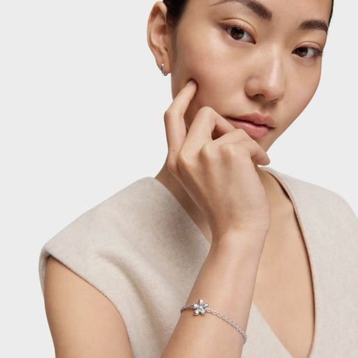 Tous Pulsera cadena de plata Daisy En oferta
