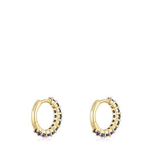 Tous Pendientes aro de oro y iolitas Daisy Precio ultrabajo