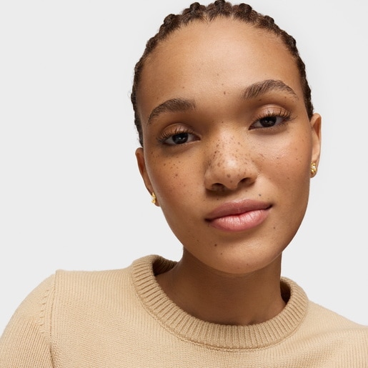 Tous Pendientes de oro y perlas cultivadas 10 mm Daisy Devoluciones gratuitas