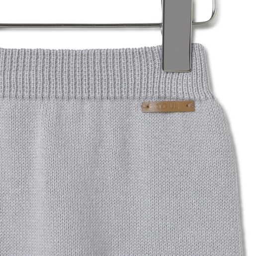 Tous Conjunto de punto de bebé Tricot a rayas gris COMPRAR AHORA