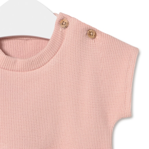 Tous Body con falda de bebé Classic rosa Precio de fábrica