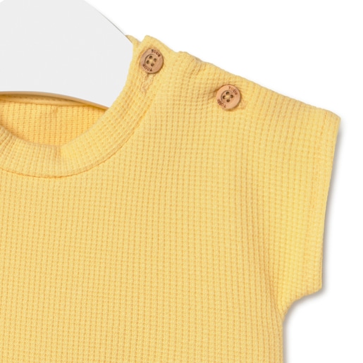 Tous Body con falda de bebé Classic amarillo Solo hoy