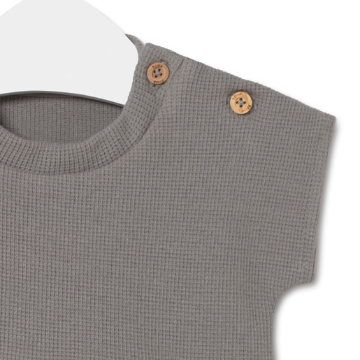 Tous Body con falda de bebé Classic gris Promoción trimestral