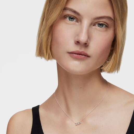 Tous Gargantilla de plata y detalle Bold Bear Oferta especial