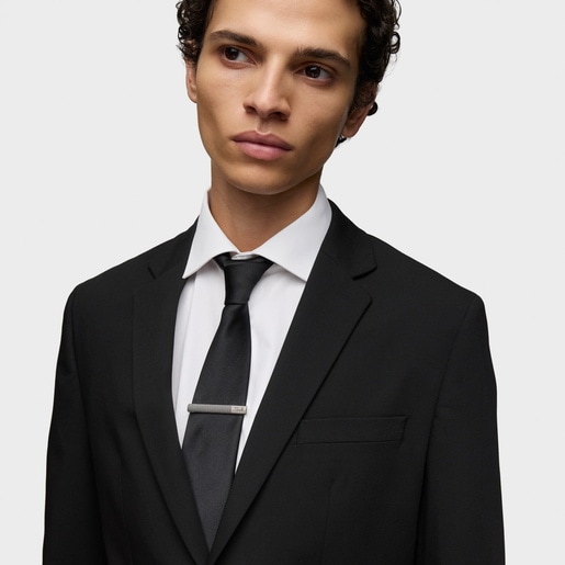 Tous Pasador de corbata de plata envejecida TOUS Man Oferta exclusiva