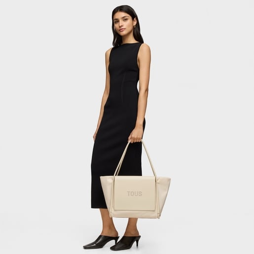 Tous Capazo grande beige TOUS Silhouette Soft Últimos 2 días