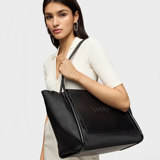 Tous Capazo grande negro TOUS Silhouette Soft Último día