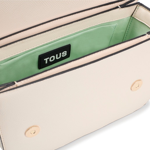 Tous Bandolera mediana beige TOUS Brenda Precio de fábrica