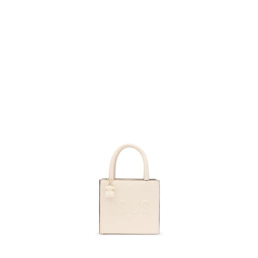 Tous Bolso mini cube beige TOUS Brenda Solo queda un día