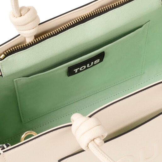 Tous Shopper mediano Amaya beige TOUS La Rue New Superdescuento
