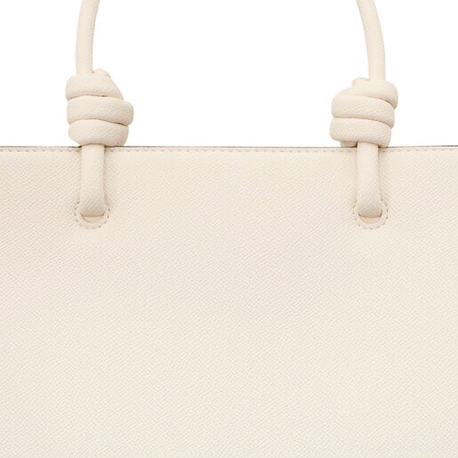 Tous Shopper mediano Amaya beige TOUS La Rue New Superdescuento