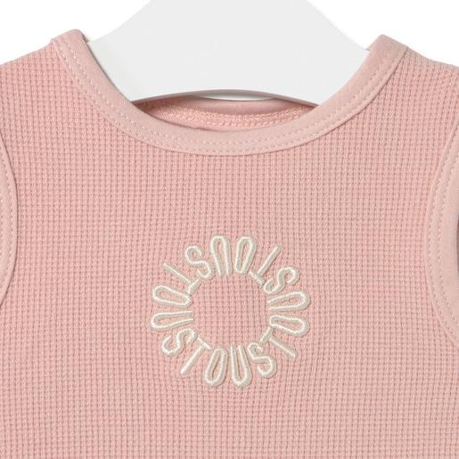 Tous Camiseta sin mangas de bebé Classic rosa Limitado a 3 días