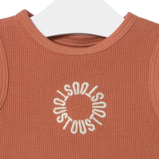 Tous Camiseta sin mangas de bebé Classic teja Precios de Black Friday