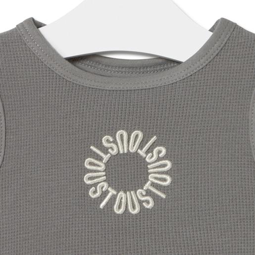Tous Camiseta sin mangas de bebé Classic gris En oferta