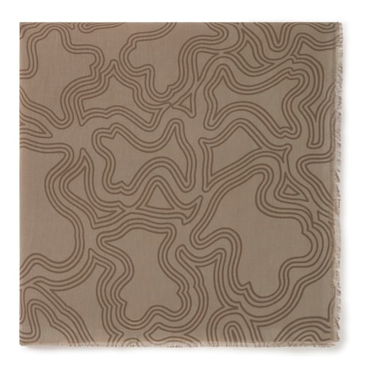 Tous Foulard topo Kaos Mini Lines Mejor oferta