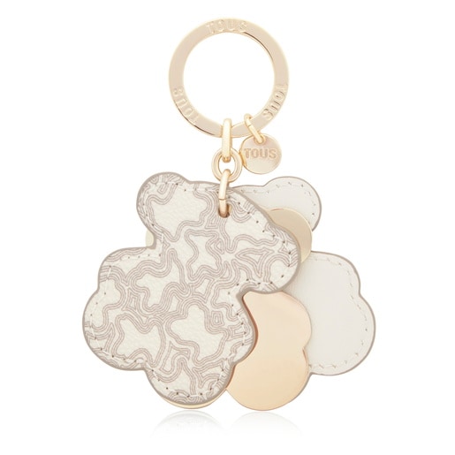 Tous Llavero beige Triple Bear ÚLTIMAS EDICIONES
