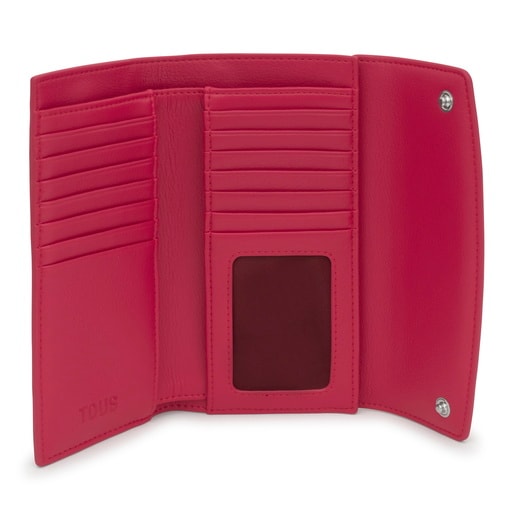 Tous Billetera grande Pocket fucsia TOUS Bloom Precio de fábrica
