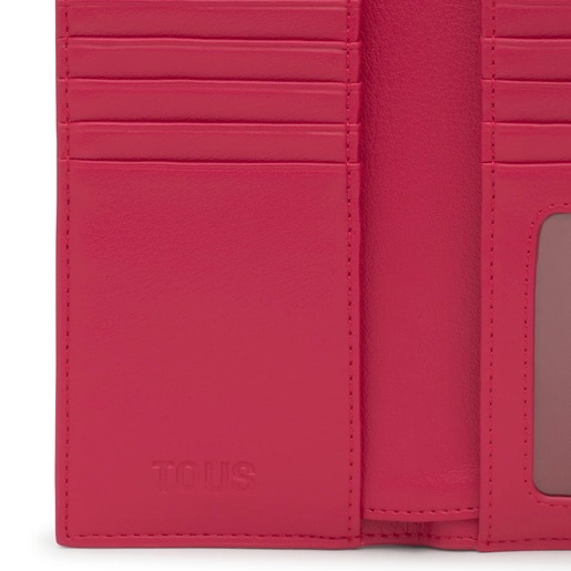 Tous Billetera grande Pocket fucsia TOUS Bloom Precio de fábrica