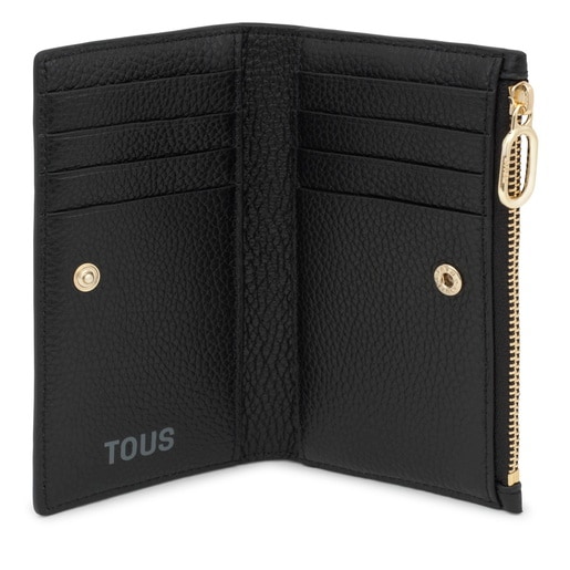 Tous Cartera de piel negra TOUS Buckles Solo queda un día