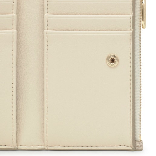 Tous Cartera beige TOUS Buckles Silhouette Superdescuento